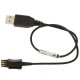 Jabra 14209-06 USB A Hembra Hembra Negro cable USB